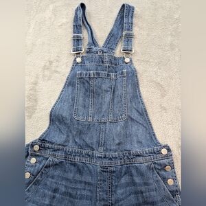 Denim Overalls with Front Pocket